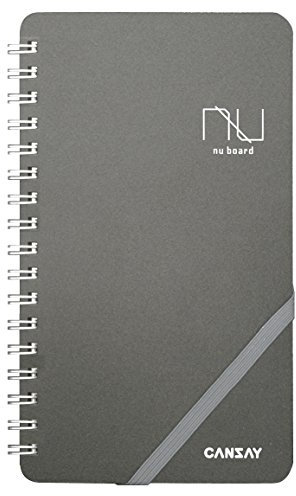nu board Memo-Größe (10,2 x 17,8 cm) USA Edition NASHN4US08 Whiteboard-Notizbuch – trocken abwischbares Notizbuch – trocken abwischbarer Notizblock – trocken abwischbares Board Mini-Größe –