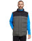 Peter Storm Men’s Walter Wadded Gilet with 3 Zipped Pockets and Adjustable Hem, Water-Resistant & Insulated Vest, Warm Bodywarmer (UK, Alpha, XXL, Regular, Regular, Grey)