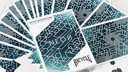 USPC Carte Bicycle Neon Cardistry Playing Cards