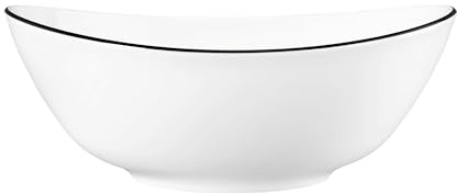 Seltmann Weiden Modern Life Schüssel oval 5240 25,5 cm oval Black Line schwarz [SP] UVP:60,2