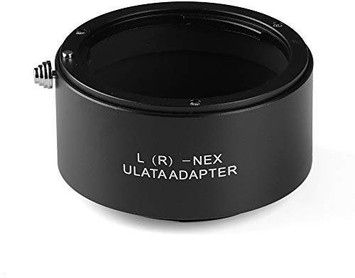 LR to NEX Objektivadapter Adapter Ring für Leica R Objektiv auf Sony NEX E-Mount Kamera Kompatibel mit Sony NEX-3 NEX-5 NEX-6 NEX-7 A5000 A6000 A6500 NEX-VG10 NEX-VG30 NEX-VG900