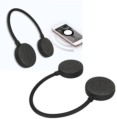 Sxhlseller EBS 906 Haut-Parleur Bluetooth de Cou, Portable, Stéréo, Microphone, Noir