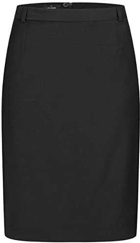 Daniel Hechter Damen Rock Tailored Modern Fit Schwarz Modell 50670 Corporate Fashion Größe 42