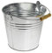 HERSIG - Cubo de metal con asa - 10L | d27x23/40cm