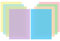 HKzzy 8 Stück A4 Farbig lesebändchen Legasthenie Hilfsmittel Bunt Lesen Markieren Streifen farbige Legasthenie Overlay Tracking Lineale für Studenten Kinder visuellen Stress zu Reduzieren (A4)