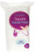Cotton Tree Cotton Wool Square Facial Pads - Soft & Absorbent (White, Pack of 40)