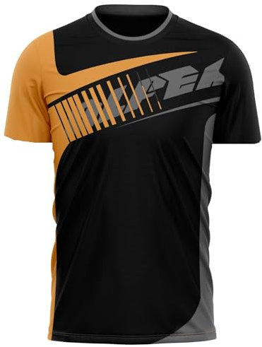 FFFF & OLFEH MTB Trikot,Herren Radtrikot Fahrradtrikot Kurzarm, Fahrradbekleidung Fahrrad Trikot T Shirt für Männer,Shirt Downhill Fahrrad Jersey Schnelltrocknend (TU8,5XL)