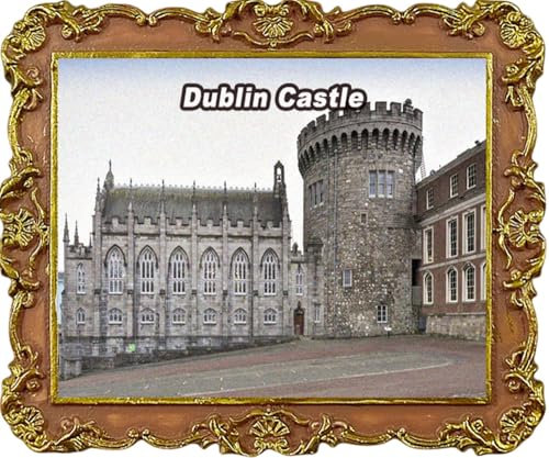 Dublin Castle Irland Kühlschrankmagnete, Tourismus, Souvenir, Kühlschrankdekoration, Magnet