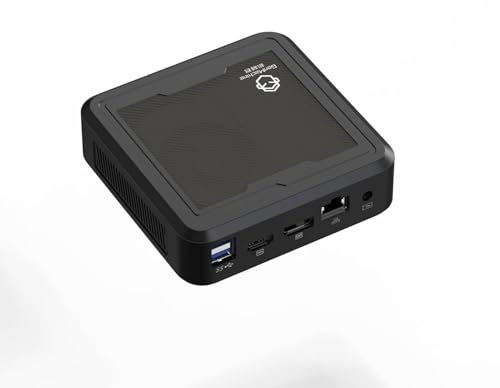 PcZinophyte Mini PC Ryzen 7 3750H Barebone Computer Win11 2xDDR4 NVMe Gaming Mini PC Dual 4K UHD HTPC WiFi