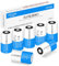 XUNIUZERO CR123A 3V Batteries (6-Pack) Photo Non-Rechargeable Lithium Battery 3 Volt 123 Lithium Battery 10 Years Shelf Life