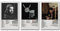 A Set Of 3 Drake Poster Album Cover Poster Für Zimmer, Ästhetische Leinwand-Wandkunst, Schlafzimmer-Dekor Poster 12x18inch(30x45cm)-3pcs