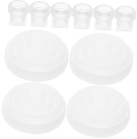 Homoyoyo Breast Pump Accessories Silicone Diaphragm Duckbill Valves Parts Leak Sturdy for Pumps