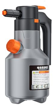 STREAMVOY Electric Car Wash Foam Cannon Sprayer with Adjustable Nozzle & Locking Switch for High-Pressure Washer, 1L Bottle for Snow & Detergent (Electric Foam Sprayer (Gr)