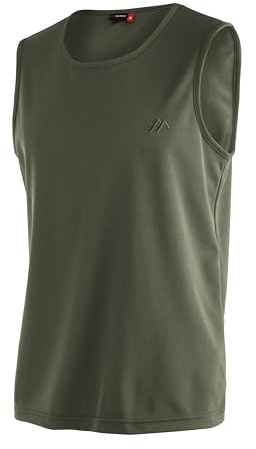 Maier Sports Peter, Ärmelloses Herren T-Shirt, Outdoorshirt | Mit Rundhals für Wandern und Freizeit, Dryprotec Technologie für schnelles Trocknen, Perfekt für den Sommer
