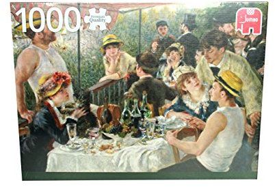 Jumbo 18566 Puzzle Renoir, Das Frühstück der Ruderer, 1000 Teile