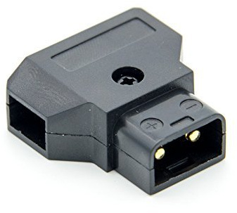PROtastic® D-Tap Dtap Power Type B 2 Pin Male DIY Solder Socket Connector Plug for Anton Bauer Sony Camera V-mount Battery