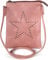 styleBREAKER Mini Bag Umhängetasche mit Nieten in Stern Form, Schultertasche, Handtasche, Tasche, Damen 02012235, Farbe:Altrose