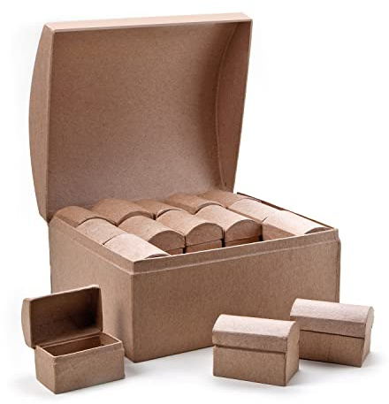 EDUPLAY Karton-Schatztruhe 30 in 1 Set