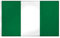 SHATCHI Banderas nacionales de 5 x 3 pies para eventos, pub, barbacoa, decoración para rugby, cricket, fútbol, deportes, pancarta de la Copa del Mundo 2023, cubierta de mesa de poliéster, Nigeria