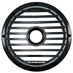 Diamond Audio MS10GRLB 10 Zoll 25cm Marine Subwoofer Grill, schwarz