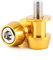 Tornillo de soporte del brazo oscilante, 8/10 mm Motocicleta CNC Aleaci¨®n de aluminio Brazo oscilante Carrete Deslizadores Deslizador Protector Soporte Basculante Bobinas(10MM-Oro)