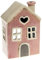 Village Pottery Petit photophore Rose en Forme de cœur