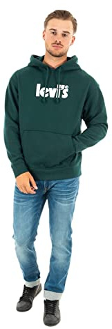 Levi's Herren Relaxed Graphic Sweatshirt Hoodie Kapuzenpullover,Poster Ponderosa Pine,XXL