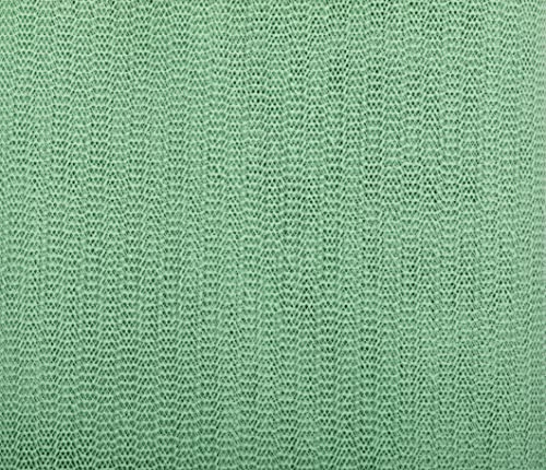 Gartentischdecke Tischdecke - wetterfest und rutschfest für Garten, Balkon und Camping (Eckig 130x160 cm, Mint)