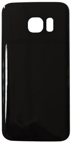 Smartex® Backcover Glas kompatibel mit Samsung Galaxy S8 (G950) - Big Hole, Glas Rückseite Ersatz (Schwarz)