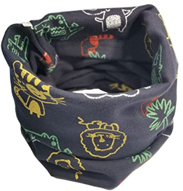 MAKFORT Kinder Schal Loop Schal Schlauchschal Baumwolle Baby Schals Halstuch Kinder Nackenwärmer Kids Multifunktionstuch für Winter, Frühling, Herbst