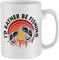 Purple Print House Id Rather Be Fishing Mug Fisherman Dad Grandad Coffee Tea Drinking Cup Gift