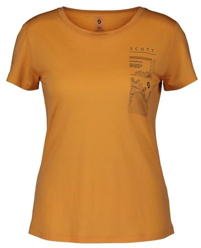 Scott Defined Merino Graphic Outdoor/Sport Shirt kurz Melon orange 2024: Größe: S (36/38)