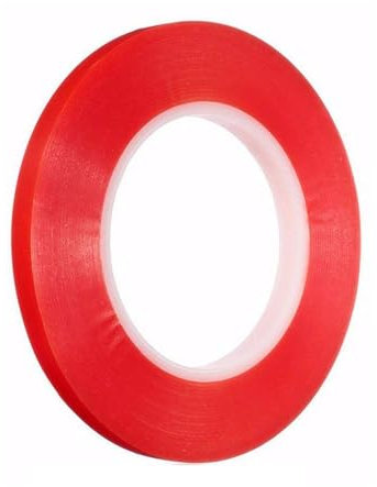 betensh 50mx8mm Doppelseitiges Klebeband Extra Stark Abwaschbares Dünn,Heavy Duty Nano Spurlos Doppelseitiges Acryl Klar Montage Klebeband