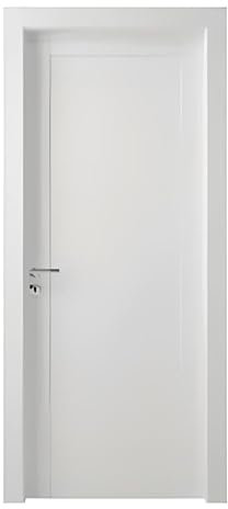 PORTE - PORTA BATTENTE GAROFOLI GIDEA STILIA LIPE 1PAL LAMINATO FRASSINO BIANCO 210 X 80 X 15 cm SX