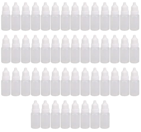 Tragbare Tropfflasche, Zusammendrückbare Tropfflasche, Flaschen Flüssigkeiten Fläschchen, Flüssige Leere Tropfflaschen, Leere Liquid Flaschen Kunststoff, Tragbare Augenflüssigkeits-plastikflasche
