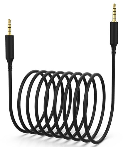 Toxaoii Replacement Astro A50 Headset Cord Compatible with Logitech Astro A50 A40 A30 A10 Gaming Headset, 3.5mm to 3.5mm Aux Extension Cord for Xbox One Play Station 4 PS4 (6.5 FT)
