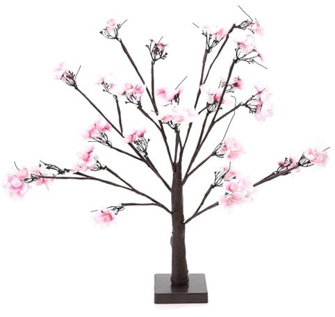 Tree Lamps Fairy Tree Table Lamp Bonsai Tree Lights Indoor Light Up Tree with 24 LED Copper Wire String Lights USB Operated Decorations for Christmas