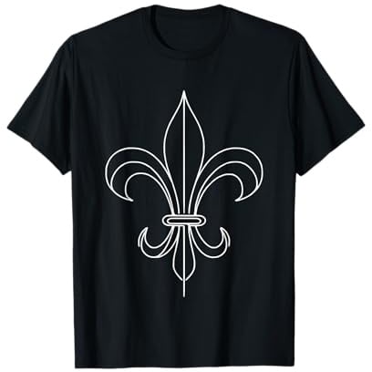 One Line Art Zeichnung Lilie Blume T-Shirt