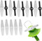 15 Piezas Cuchillas Cortador de Césped, Cuchillas de Plástico Cortacésped, Cuchillas de Plástico de césped con batería Cuchillas de Repuesto de Plástico Cuchillas de Plástico