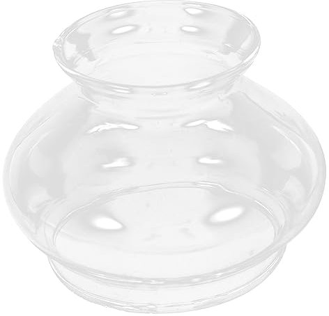 HOLIDYOYO Lampenschirm aus Glas Öllampen drinnen Öllaternen für den Innenbereich antikes Öl beleuchtung schlafzimmer lampenschirm retro Petroleumlampenabdeckung transparenter Lampenschirm