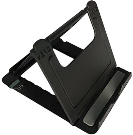 carotoe Supporto per tablet per telefono per guardare video dal vivo multifunzione pieghevole supporto per telefono con angoli multipli regolabile