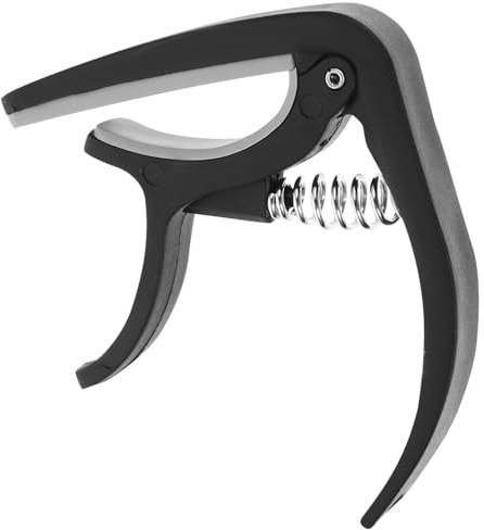 PAMINGONO Gitarren Capo Verstellbar für Akustik und Folk Gitarren Kompakt Tragbar mit Präziser Tonhöhenverstellung Zubehör für Ukulelen und Saiteninstrumente