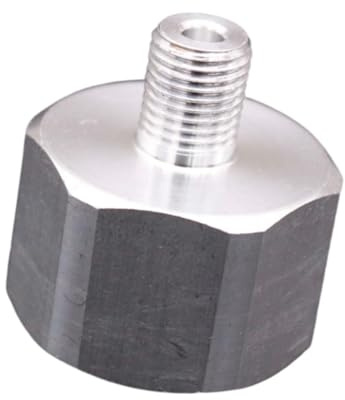 RNXRZANK CO2 Zylinderadapter TR21-4 zu 3/8-24UNF Konverter Metall Mini Regleranschluss CO2 Regulator Adapter für Aquarium Maker Heimgebrauch