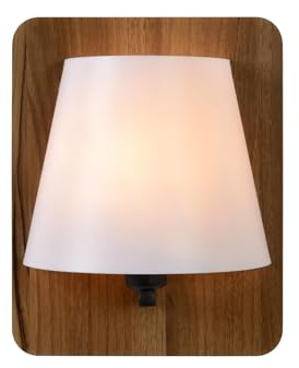 Lucide IDAHO - Wandleuchte - Holz, E14, 15 W, Wood, 12.5 x 12.5 x 25 cm