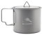 TOAKS Ultraleichter Titanbecher, tragbarer Titan-Wasserbecher (550 ml, ultraleicht)