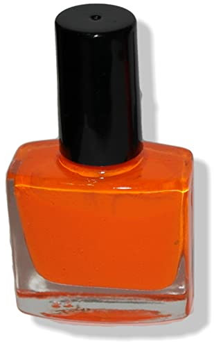 Zuperpaint Fluorescent Neon UV fisherman float enamel ORANGE 10ml paint