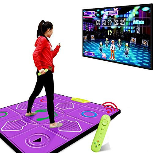 Tanzunterlagen Tanzmatte Tanzpad Rutschfeste Tanzdecke Einzelmassage Tanzdecke Schalldichtes Spielpad, TV-Computer Somatosensorische Tanzmatten mit doppeltem Verwendungszweck für Erwachsene Kinder