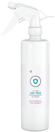 AM TEX Desinfektionsmittel für Textilien 1 L - speziell für Funktions- & Sportbekleidung - Desinfektion Wäsche-Hygienespüler ohne Alkohol und Chlor - Textilhygiene