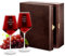 Maverton Avant-Garde 2 Weingläser mit Gravur - 2er Weingläser Set - 490 ml - personalisiert - Rotweinglas Weißweinglas - Geschenk Hochzeit Hochzeitstag Paar Eltern - Vornamen