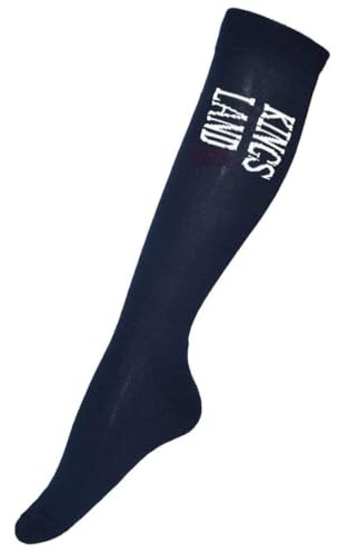 Kingsland Socken, Kniestrümpfe, Turniersocken, Strümpfe KLmika, 1 Paar | Farbe: Blau , Größe: 35/37